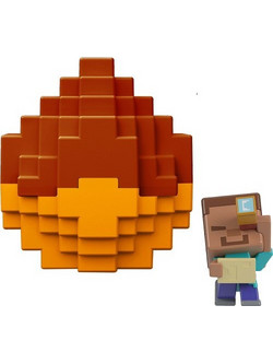 Mattel Minecraft Mini Mode Spawn Egg Explorer Steve JCD38