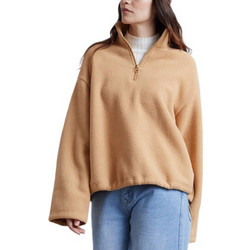 24colours Γυναικείο Φούτερ Fleece Oversized Ταμπά 50794A