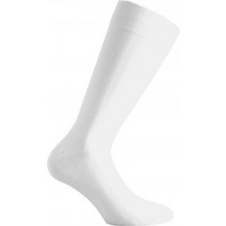 Walk Bamboo Ανδρικές Κάλτσες Ψηλές με Σχέδια Λευκές W304-01