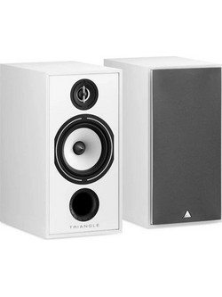 Triangle BR04 Ζεύγος Ηχείων Hi-Fi Βιβλιοθήκης 130W 2 Δρόμων White