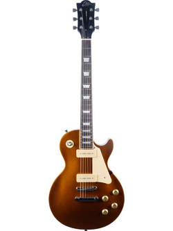 Eko Guitars LS400 Ηλεκτρική Κιθάρα Single Cut με Μαγνήτες HH & Ταστιέρα Indian Laurel Gold