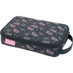 Herlitz 2Go Blossom Black Dynamic Κασετίνα Μαύρη 50046508