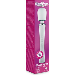 RelaXxxx Massager Vibrator Δονητής Μασάζ Λευκός