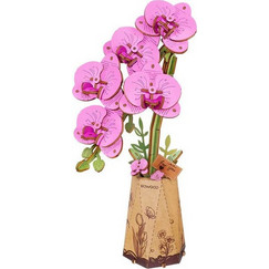 Robotime Rowood Purple Moth Orchid TW091