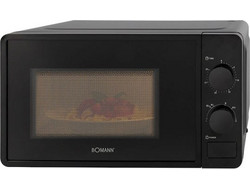 Bomann MW 6014 CB Φούρνος Μικροκυμάτων 20lt Μαύρος
