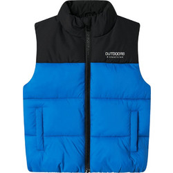 Name It Αμάνικο Παιδικό Μπουφάν Χειμωνιάτικο Puffer Μαύρο Royal Blue 13241676