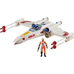 Hasbro Star Wars Epic World of Action Luke Skywalker's Force Strike X-wing Φιγούρα Δράσης για 4+ Ετών