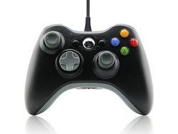 Wired Controller για Xbox 360 Black