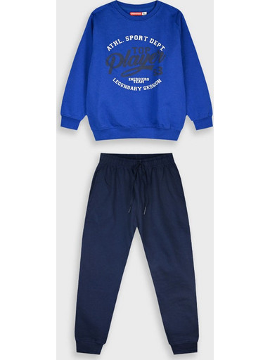 Energiers Παιδικό Σετ Φόρμας Royal Blue Μαύρο 13-125090-0