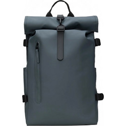 Rains Rolltop 14590-124 Αδιάβροχο Σακίδιο Πλάτης 23.2lt Ανθρακί