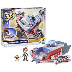 Hasbro Star Wars Young Jedi Adventures The Crimson Firehawk Ship Σετ Φιγούρες Δράσης για 3+ Ετών