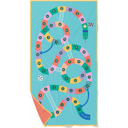 Quut Πετσέτα Θαλάσσης Microfiber Τιρκουάζ 100x180cm QU174844