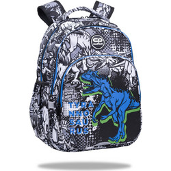 CoolPack Base Plus T-Rex Σχολική Τσάντα Πλάτης Δημοτικού Πολύχρωμη F027853