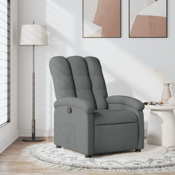 vidaXL Πολυθρόνα Relax Ανακλινόμενη Ανθρακί 3205381