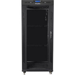 Lanberg FF01-6627-12BL Επιδαπέδια Καμπίνα Rack 27U 60x60x138.1cm