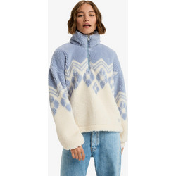 Roxy Mountain Story Γυναικείο Φούτερ Fleece Γαλάζιο Εκρού ERJPF03228-WBS0
