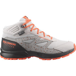 Salomon Outway Mid Παιδικά Αθλητικά Παπούτσια για Πεζοπορία Γκρι Κοραλί L471874
