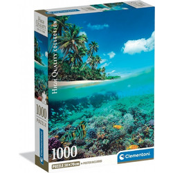 Puzzle Clementoni High Quality Collection Καλοκαιρινός Παράδεισος 1000 Κομμάτια