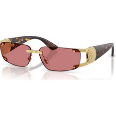 Versace VE2291 100275 Ανδρικά Γυαλιά Ηλίου Ορθογώνια Κοκάλινα Ταρταρούγα με Καφέ Φακό