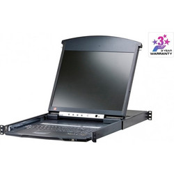 Aten KVM Switch KL1508AiN USB Ethernet PS/2