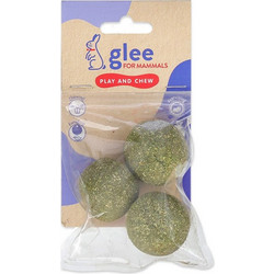 Glee Baked Timothy Hay Ball with Carrot 3τμχ 4cm