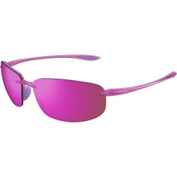 Maui Jim 407-09-643P Γυναικεία Γυαλιά Ηλίου Ορθογώνια Μεταλλικά Ροζ με Ροζ Φακό