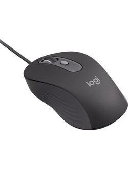 Logitech Signature M520 for Business Ενσύρματο Ποντίκι Black