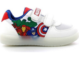 Disney Avengers Παιδικά Sneakers Λευκά Πολύχρωμα R1010165T-0061