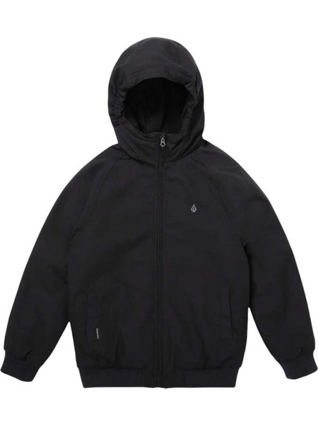 Volcom Παιδικό Μπουφάν Χειμωνιάτικο Bomber Αντιανεμικό Μαύρο C1732402-BLK