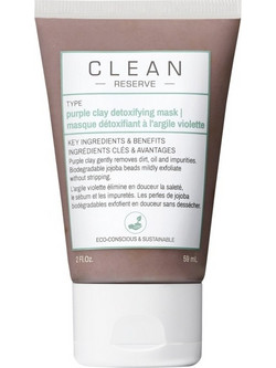 Clean Clean Reserve Purple Clay Detox Κρεμώδης Μάσκα Προσώπου με Άργιλο 59ml