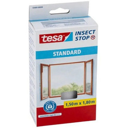 TESA Insect Stop Standard 55680 Αυτοκόλλητη Σταθερή Σίτα Παραθύρου Πολυεστέρα 150x180cm