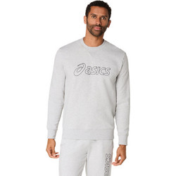 ASICS Sweatshirt Ανδρικό Αθλητικό Φούτερ Γκρι 2031E192-020