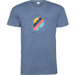 Protest Ανδρικό Αθλητικό T-Shirt Μπλε 1712401-396