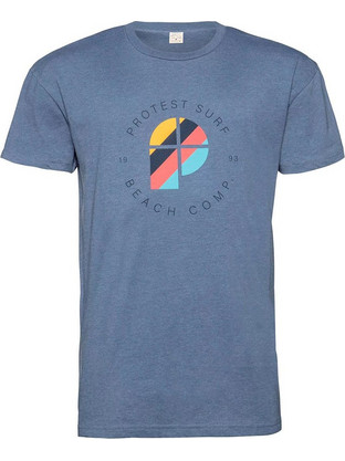 Protest Ανδρικό Αθλητικό T-Shirt Μπλε 1712401-396