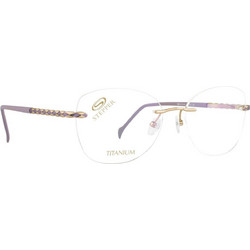 Stepper SI98852 02 Γυναικείος Σκελετός Γυαλιών Οράσεως Μεταλλικός Ασημί