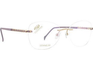 Stepper SI98852 02 Γυναικείος Σκελετός Γυαλιών Οράσεως Μεταλλικός Ασημί
