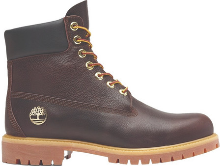 Timberland Premium 6 inch Ανδρικά Αρβυλάκια Δερμάτινα Καφέ Αδιάβροχα TB0A2P6WEXU