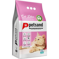 Petsand Baby Powder Άμμος Γάτας Μπετονίτης με Άρωμα Πούδρα 5lt