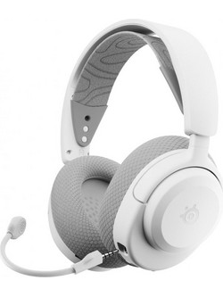 SteelSeries Arctis Nova 3PW Ασύρματο Gaming Headset Over Ear White