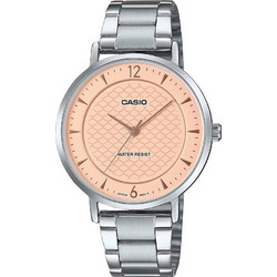 Casio Γυναικείο Ρολόι με Ασημί Μεταλλικό Μπρασελέ LTP-VT04D-4BV
