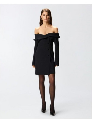 Pinko Mini Φόρεμα για Γάμο / Βάπτιση Μαύρο 106139A304-Z99