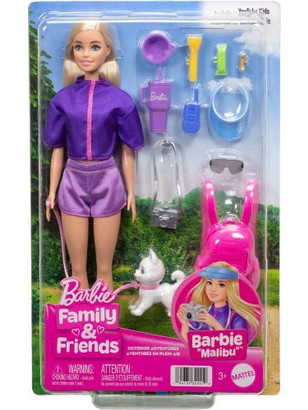 Mattel Barbie Family & Friends Έτοιμη Για Εξερεύνηση