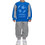 Joyce Παιδικό Σετ Φόρμας Royal Blue Γκρι 2562126