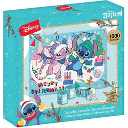 Puzzle Luna Advent Calendar Disney Stitch 1000 Κομμάτια