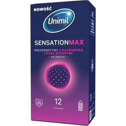 Manix Unimil Sensation Max Προφυλακτικά με Λιπαντικό 12τμχ