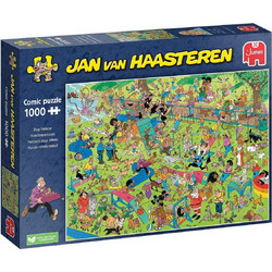 Puzzle Jumbo Jan van Haasteren Dog Parcour 1000 Κομμάτια