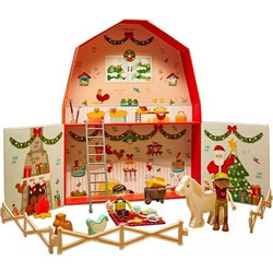 Hape Christmas Barn Advent Calendar