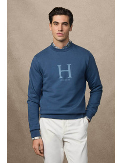 Hackett Ανδρικό Φούτερ Μπλε HM5800002