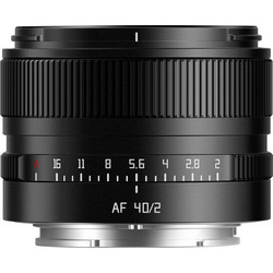 TTArtisan AF 40mm f/2.0 Sony E