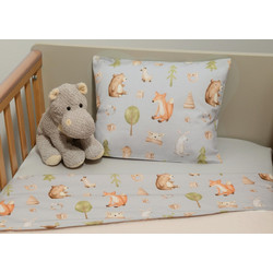 Baby Oliver Des 427 Κουβέρτα Κούνιας Βελουτέ 100x150 Γαλάζια